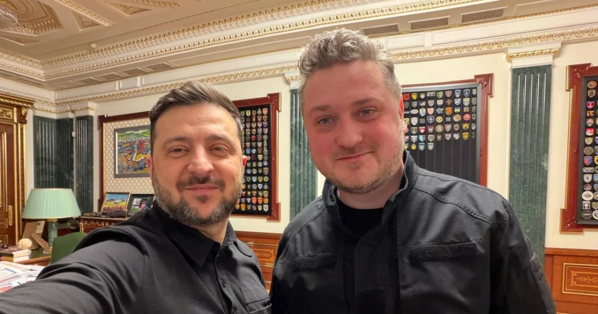 Зустріч президента Володимира Зеленського та Андрія Коваленка
