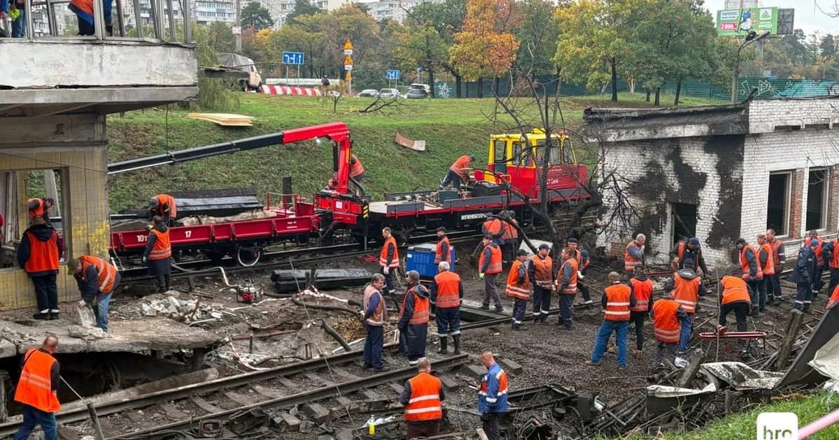 Київський метрополітен відновив рух на червоній лінії: «Чернігівська» лишається закритою